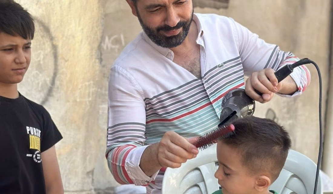 Kahramanmaraş’ta çocuk yaşta başladığı meslek hayatını 20 yıldır sürdüren Ramazan