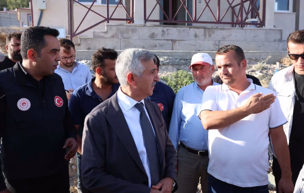 Kahramanmaraş Valisi Mükerrem Ünlüer, Bulanık, Yusufhacılı ve Peynirdere Mahallelerinde yapımı