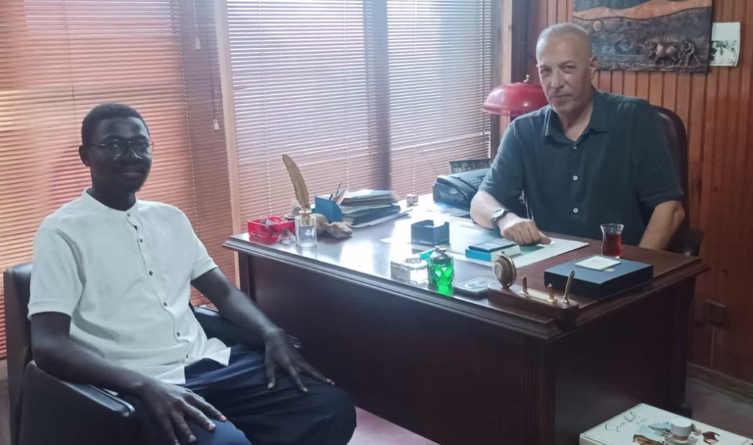 Aslen Afrika Ülkelerinden ÇAD’lı olan Dr. Salih DJOBSOU Andırın’a gelerek