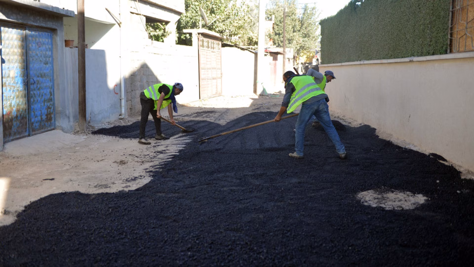 KASKİ, Dulkadiroğlu Yahya Kemal Mahallesi’nde altyapı çalışmalarının ardından asfalt tamir