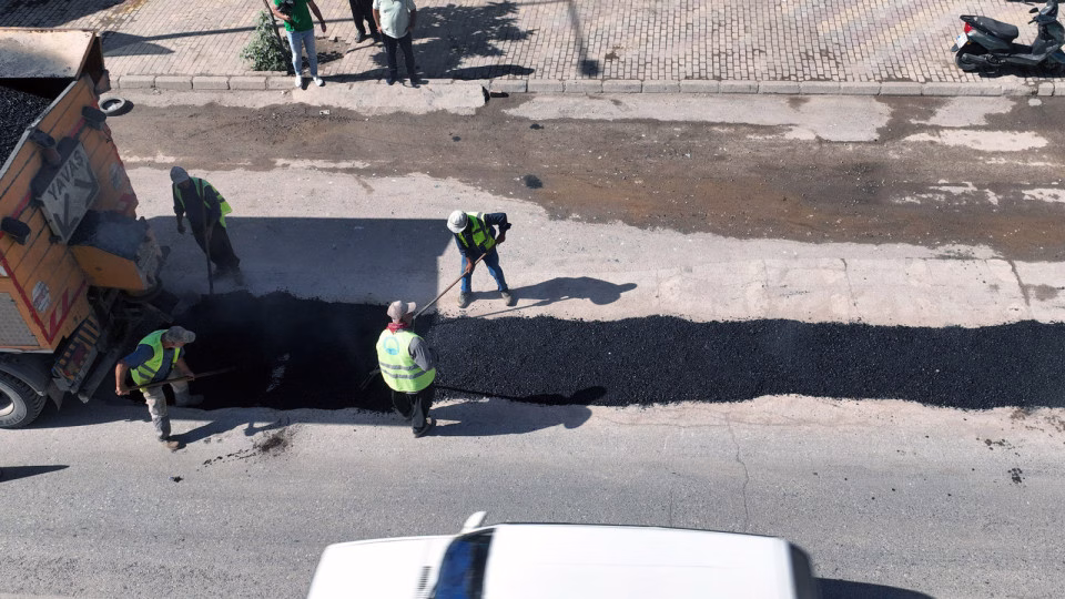 KASKİ, şehrin en işlek arterlerinden biri olan Girne caddesinde altyapı