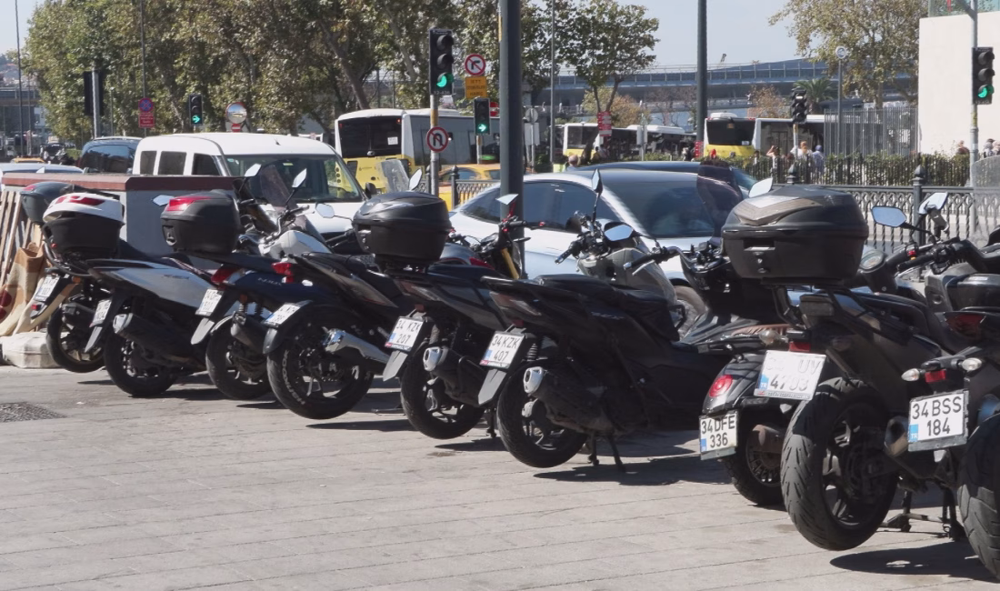 Tuğçe SEZER ODABAŞI-Ataberk KURT/ İSTANBUL, – İSTANBUL Valiliği, motosikletlerin park