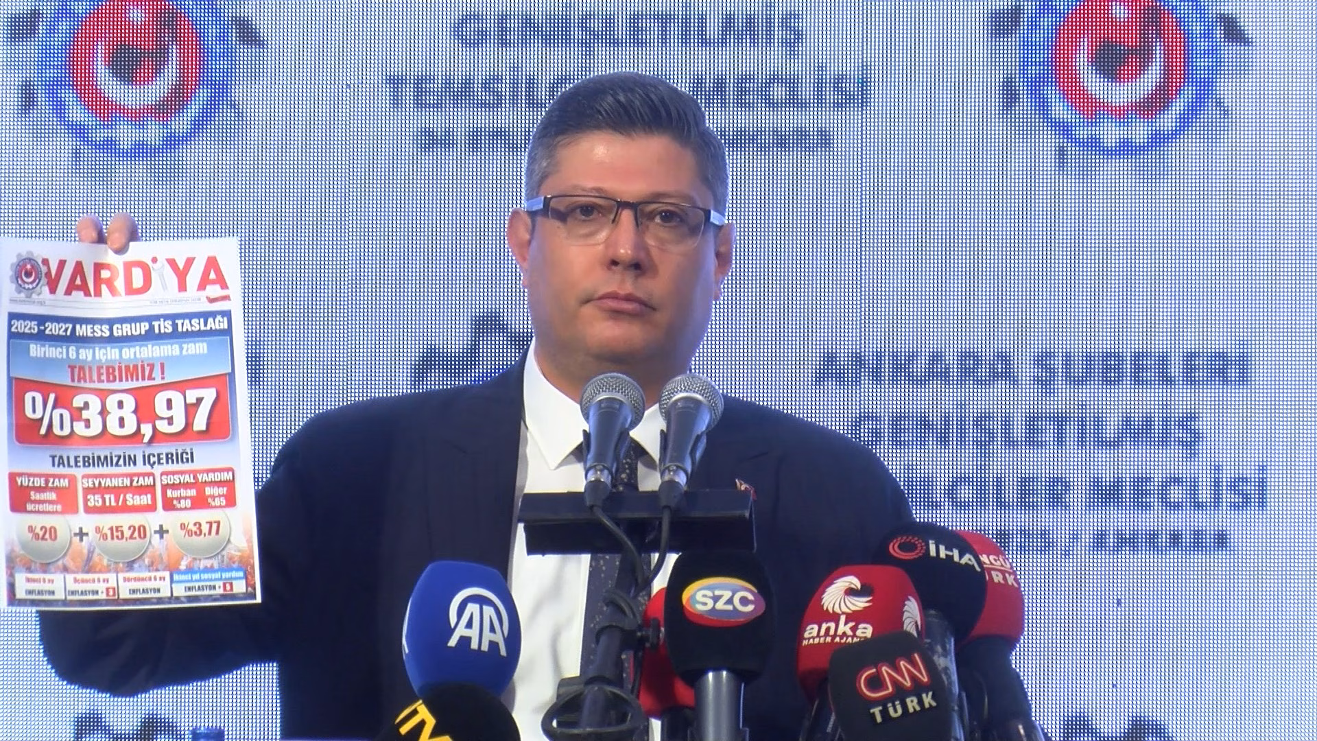 Metaş iş kolunda toplu sözleşme süreci başladı
