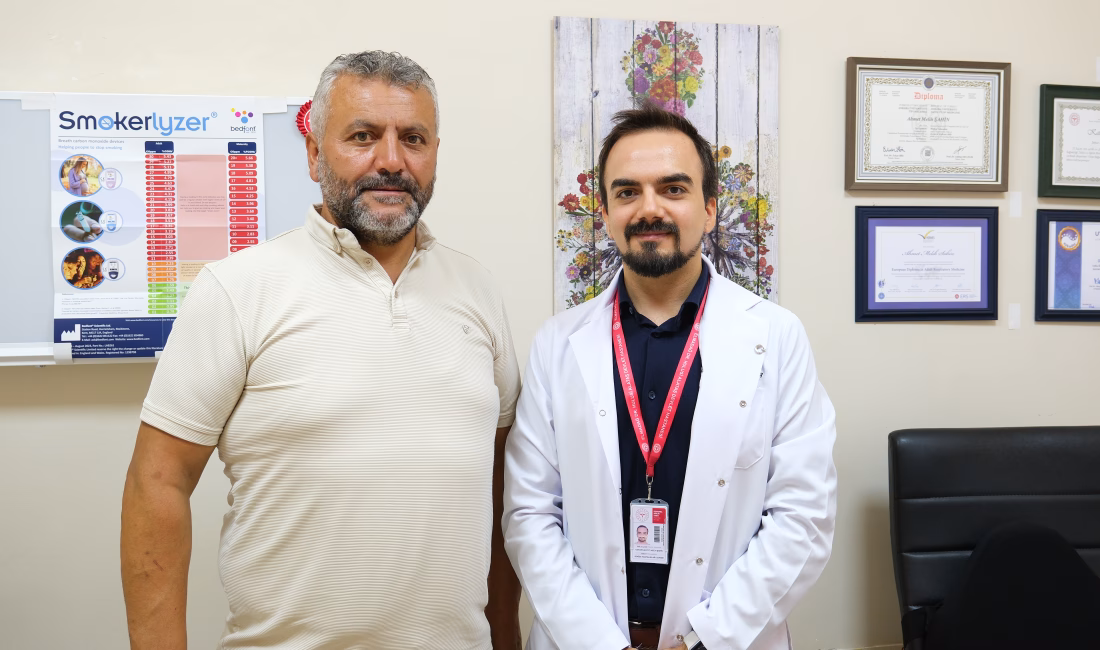 Ruken KADIOĞLU/ANKARA, – ANKARA’da 35 yıldır sigara içen Bülent Pekbay