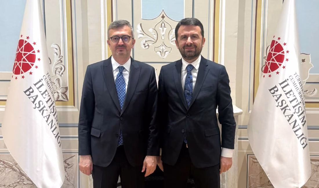 İletişim Başkanı Duran, Genel Müdür Çay’ı kabul etti Cumhurbaşkanlığı İletişim Başkanı Prof. Dr. Burhanettin Duran, Basın İlan Kurumu