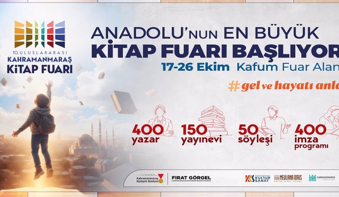 Büyükşehir Belediyesi tarafından düzenlenen 10. Uluslararası Kahramanmaraş Kitap Fuarı, 17
