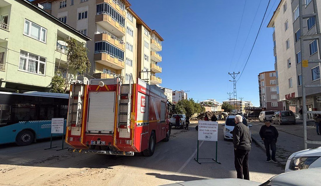 Kahramanmaraş’ın Afşin ilçesinde doğalgaz hattında yaşanan patlama sonucu 1 kişi