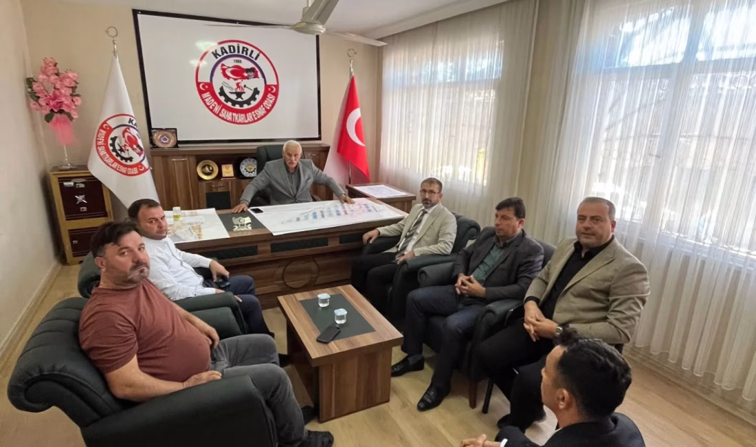 AK Parti Kadirli İlçe Başkanı Hakan Örtek, Kadirli Madeni Sanatkârlar