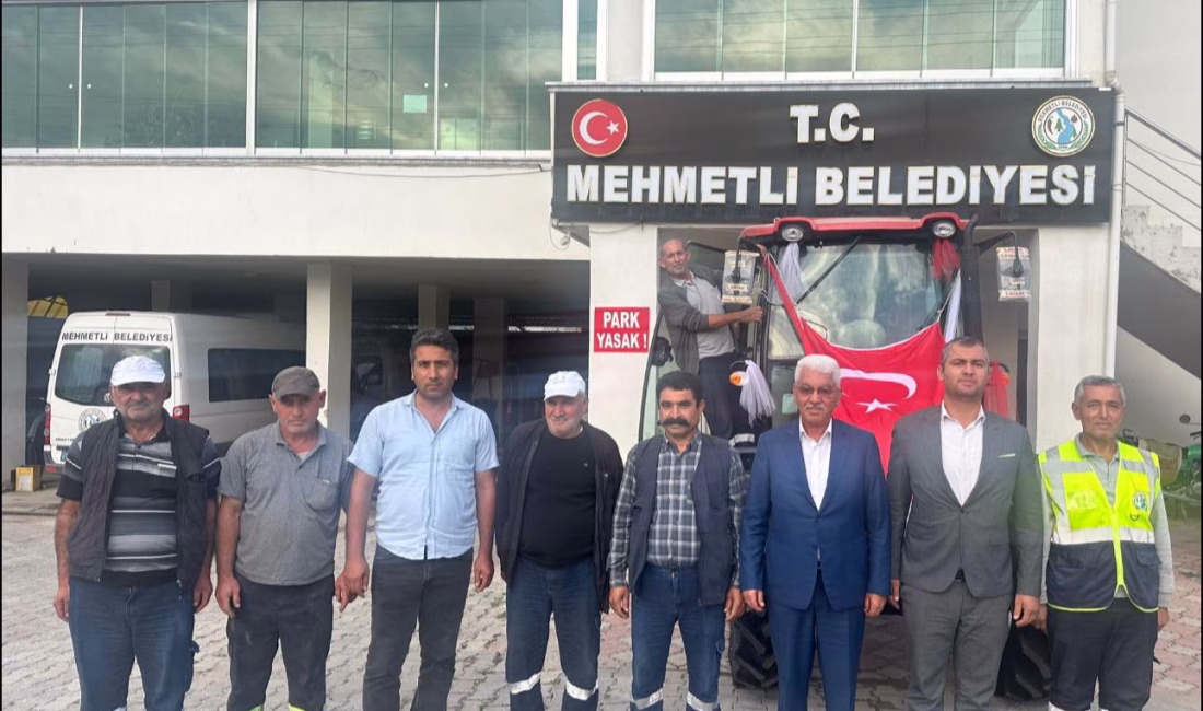 SUMBAS MEHMETLİ BELEDİYESİ’NE  1 ADET TRAKTÖR HİBESİ 
Osmaniye’nin Sumbas İlçesine bağlı Mehmetli Belediyesi birimlerin kullanılmak üzere Çevre,
