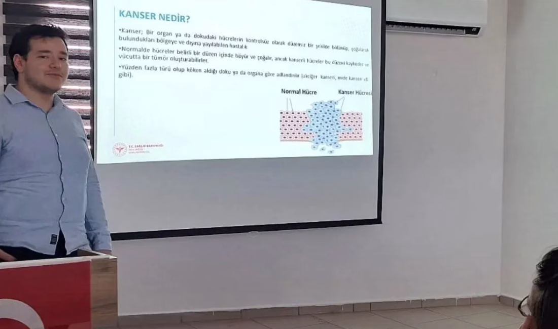 Kadirli İlçe Sağlık Müdürlüğü, Sağlıklı Hayat Merkezi personelleri ile halk