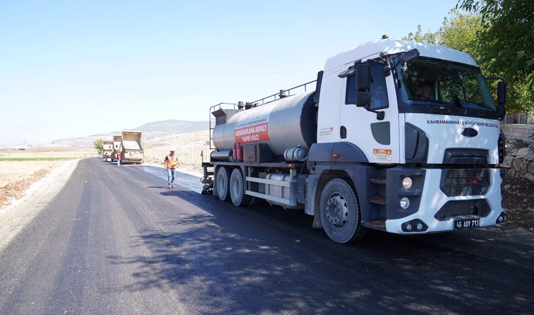 Kahramanmaraş Büyükşehir Belediyesi, 2025 yılı yatırım programı kapsamında Pazarcık’ın ulaşım