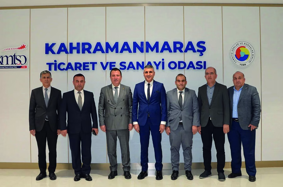 Sosyal Güvenlik Kurumu (SGK) Kahramanmaraş İl Müdürü Hüseyin Karaoğlan ve