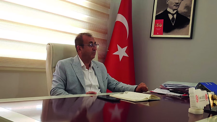 Cumhuriyet Halk Partisi (CHP) Kahramanmaraş İl Başkanı Ünal Ateş, Gazze’de