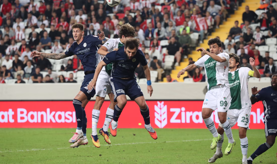 Antalyaspor – Bursaspor: 3-0 Adem AKALAN/ANTALYA, – SÜPER Lig ekiplerinden