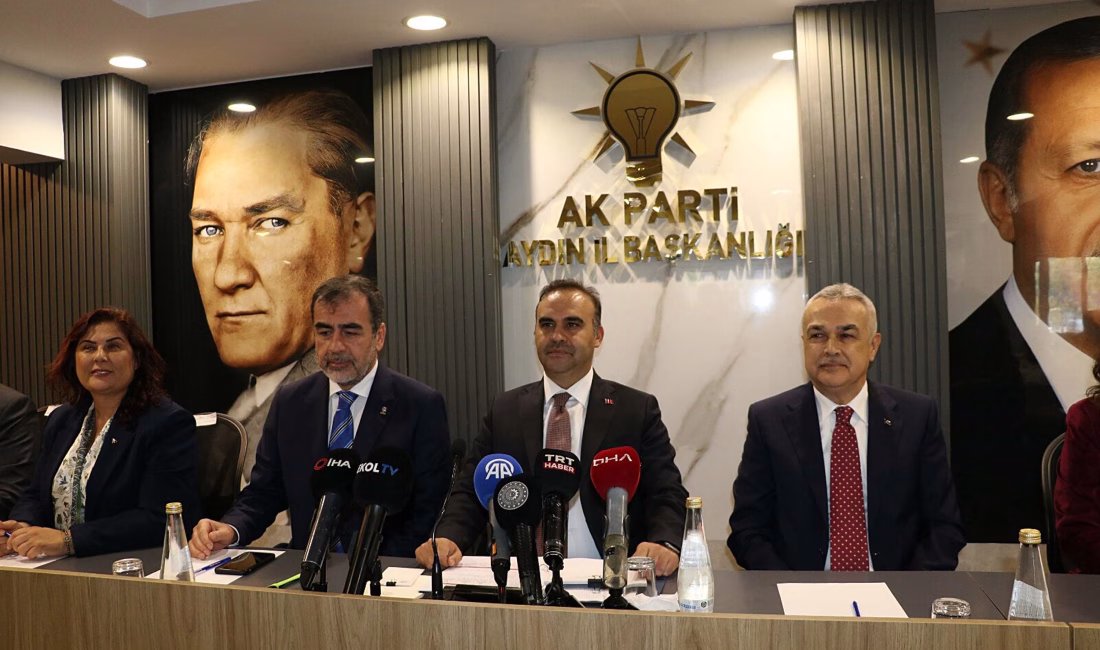 Yağmur ÖNGÜN-Melek FIRAT/AYDIN, – SANAYİ ve Teknoloji Bakanı Mehmet Fatih