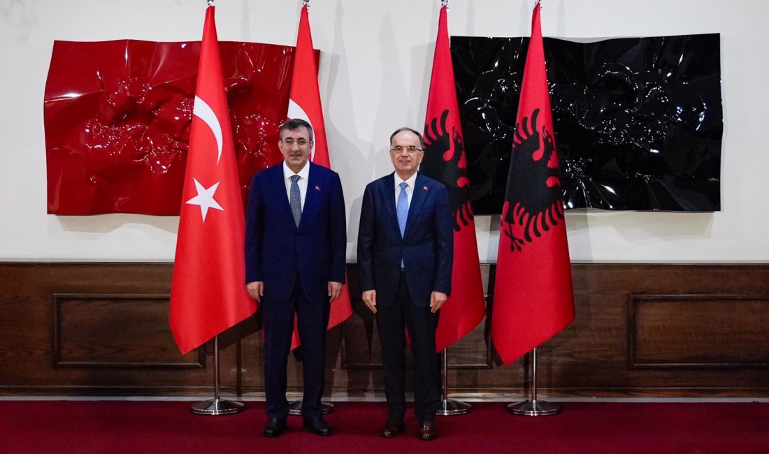 ARNAVUTLUK, – CUMHURBAŞKANI Yardımcısı Cevdet Yılmaz, Arnavutluk’taki resmi temasları kapsamında