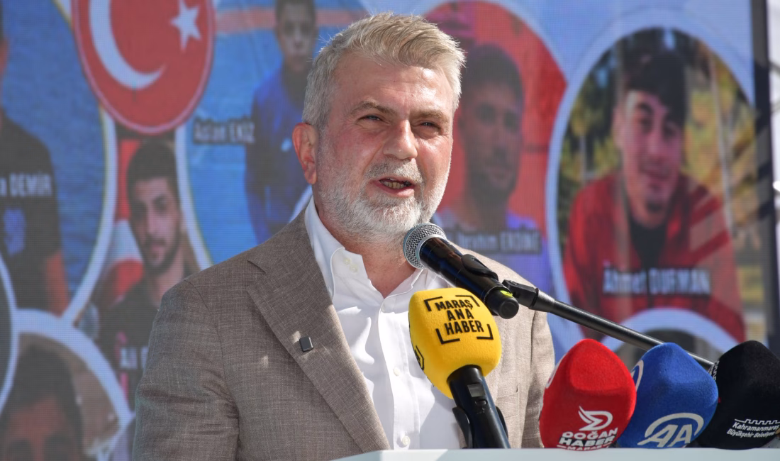Türkiye Kısa Şalvar Güreş Şampiyonası’nın açılış programında konuşan Başkan Fırat