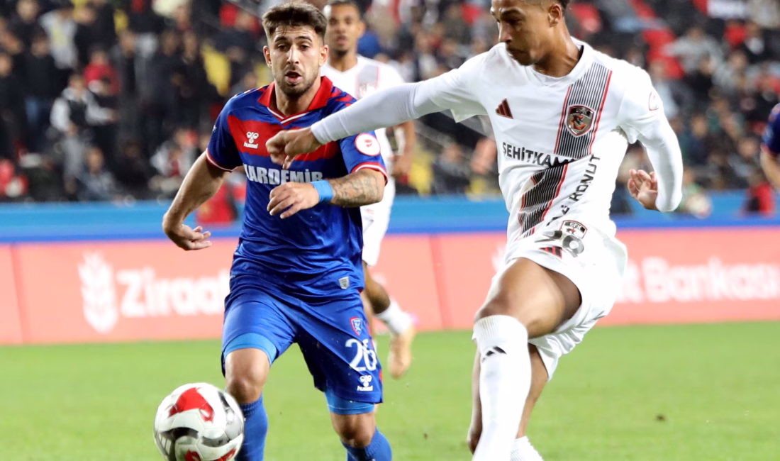 Gaziantep FK – Karabük İdmanyurdu Spor: 2-0 Kadir GÜNEŞ – Ahmet ATMACA / GAZİANTEP, – STAT: Gaziantep