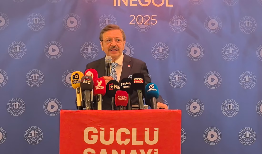 Yavuz YILMAZ/ İNEGÖL(Bursa), – TÜRKİYE Odalar ve Borsalar Birliği (TOBB)