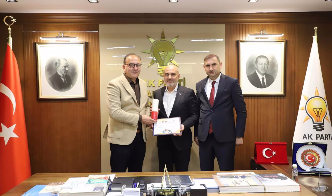AK Parti Kahramanmaraş İl Başkanlığı, önemli bir ziyarete ev sahipliği