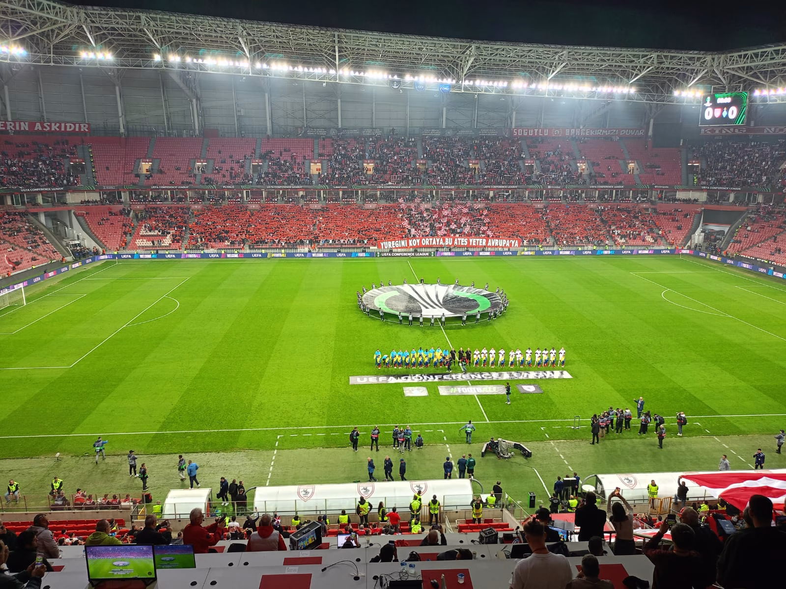 Samsunspor – Dinamo Kiev maçından notlar