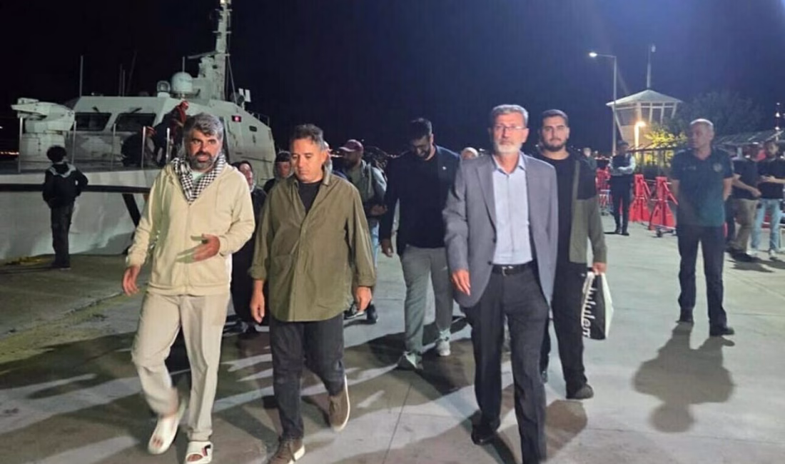 Yaren ÖZDEMİR/MARMARİS (Muğla), – GAZZE’ye insani yardım götürmek üzere yola