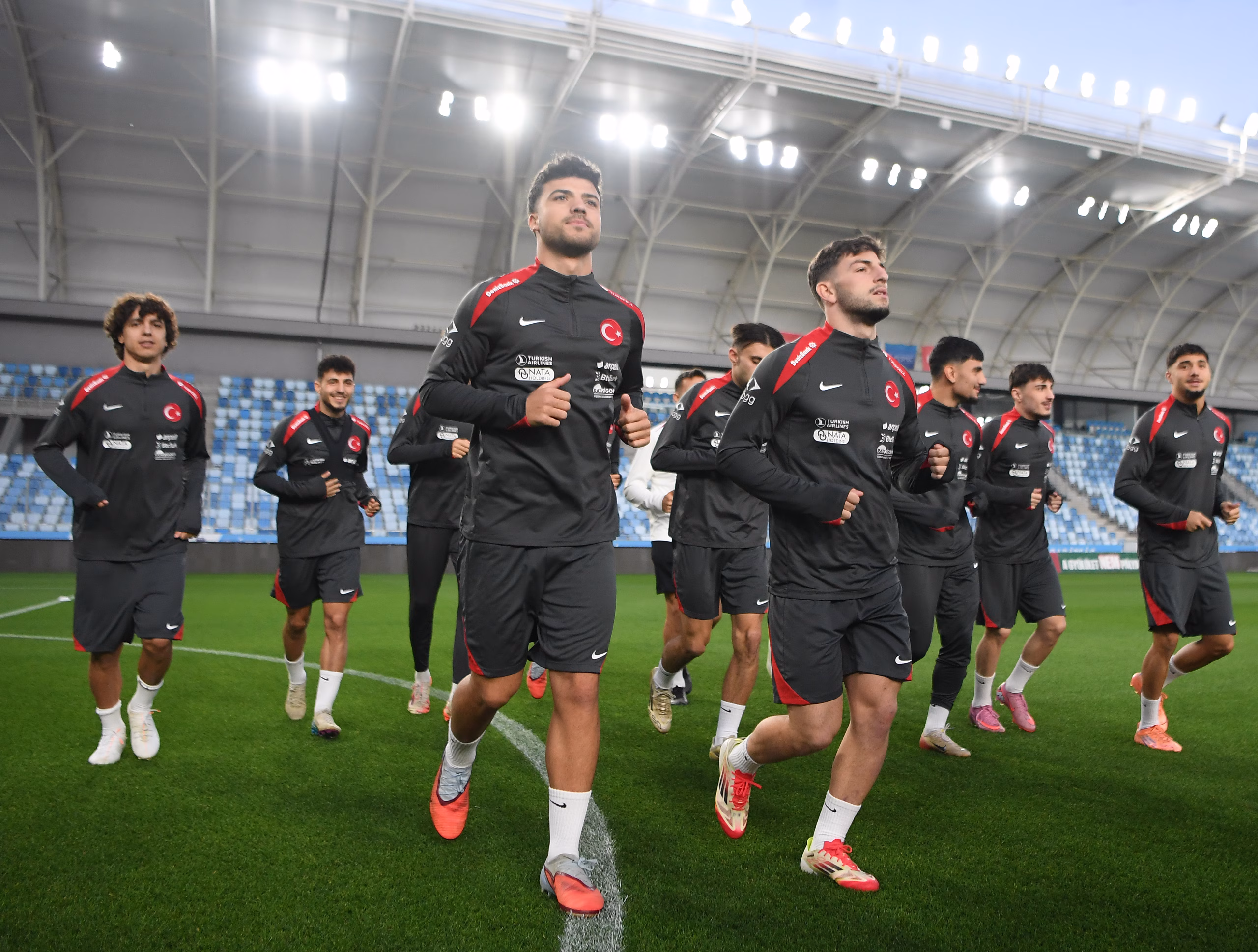 Ümit Milli Takım Macaristan maçı hazırlıklarını tamamladı