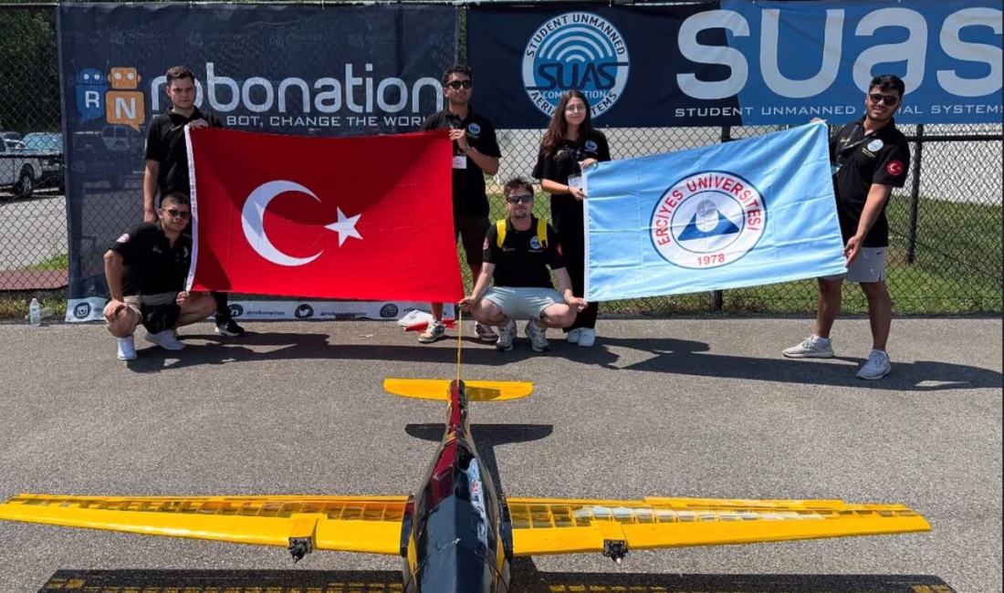 Furkan KAVUKLU/KAYSERİ, – KAYSERİ’de, Erciyes Üniversitesi (ERÜ) Havacılık ve Uzay