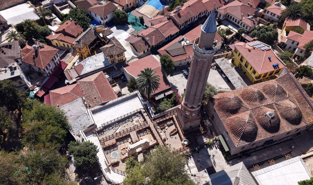 Mehmet ÇINAR/ANTALYA, (DHA)-ANTALYA Kaleiçi’nde Selçukluların kenti fethi sonrası Haçlılara karşı