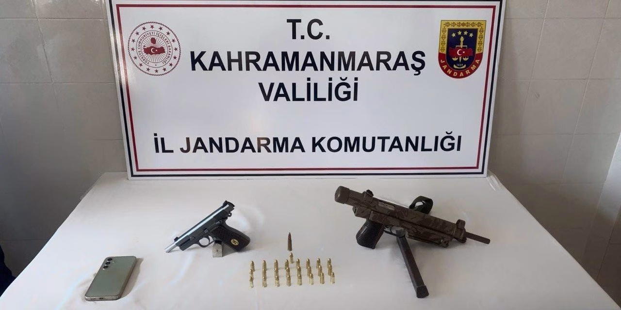 Kahramanmaraş’ta suikast silahı ele geçirildi