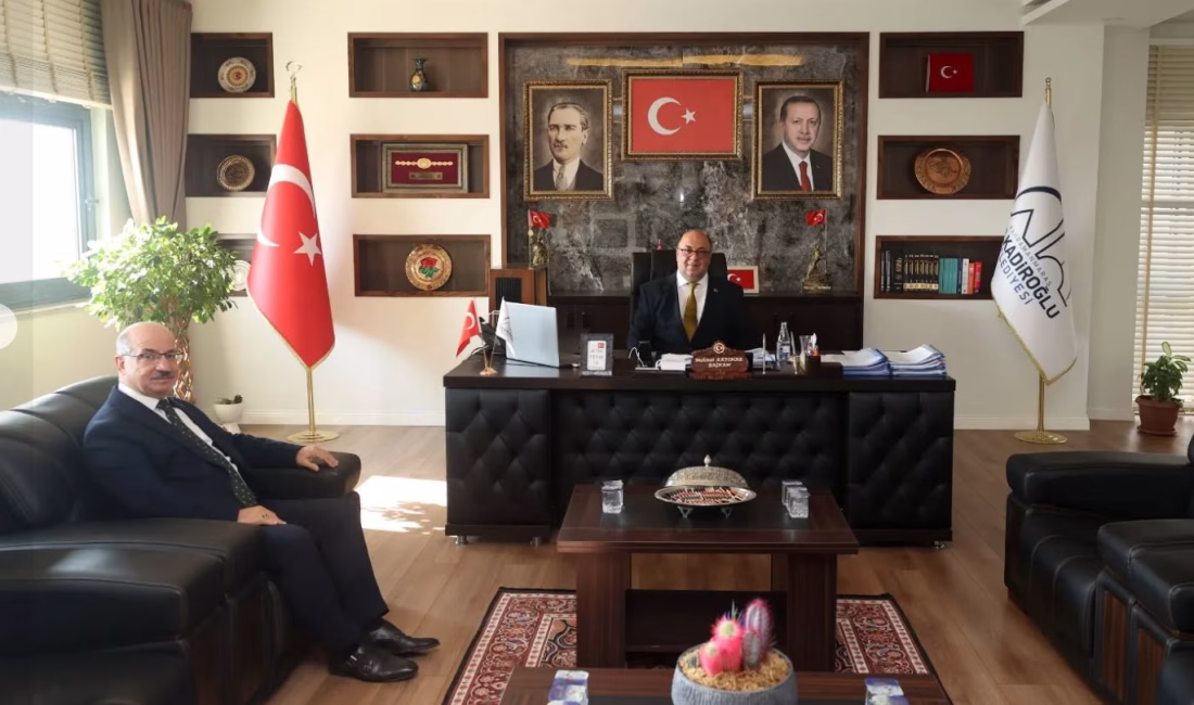 Kahramanmaraş Ticaret İl Müdürü Ahmet Uçar, Dulkadiroğlu Belediye Başkanı Mehmet