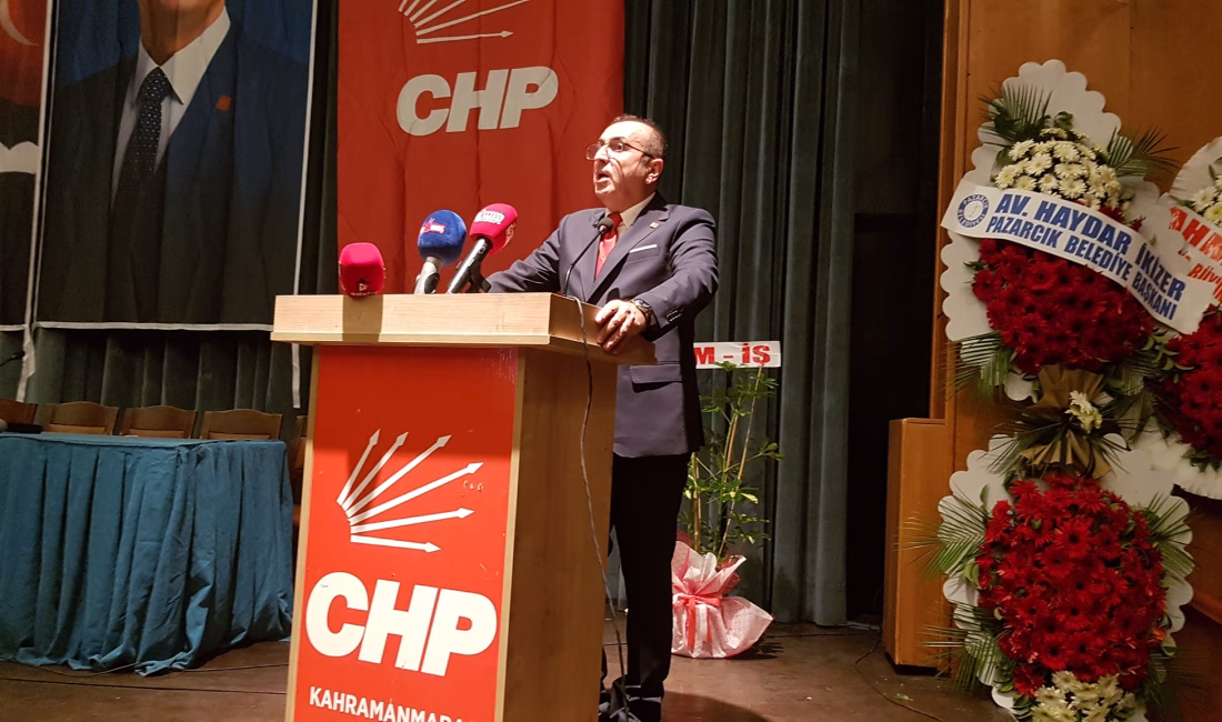 Cumhuriyet Halk Partisi (CHP) Kahramanmaraş İl Başkanı Ünal Ateş, Türkiye