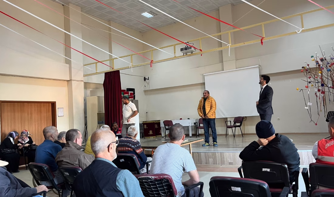 Kadirli Engelsiz Yaşam Merkezi’nde, merkezde hizmet alan vatandaşlara yönelik “Allah