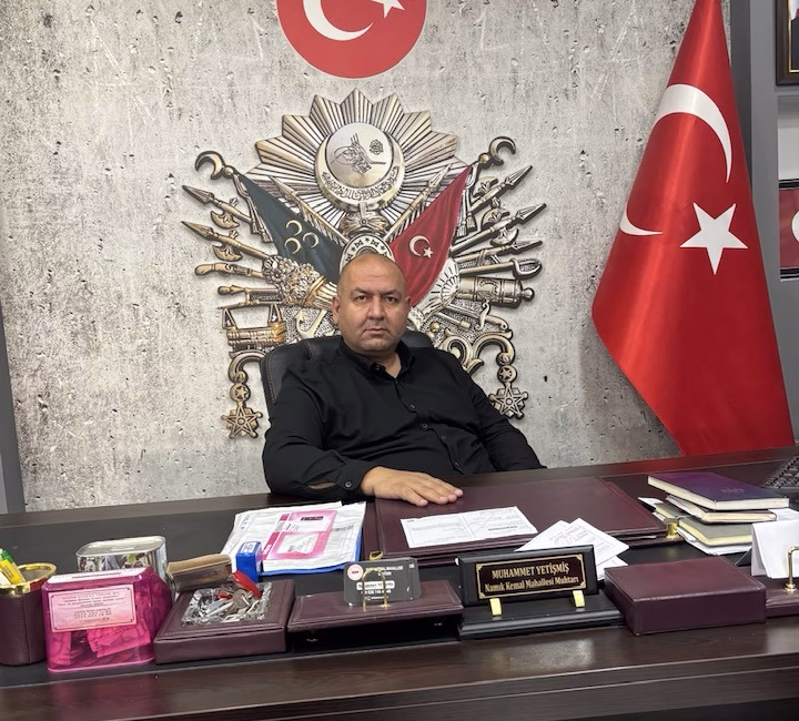 Namıkkemal Mahallesi Muhtarı Muhammet Yetişmiş, son günlerde sosyal medya üzerinden