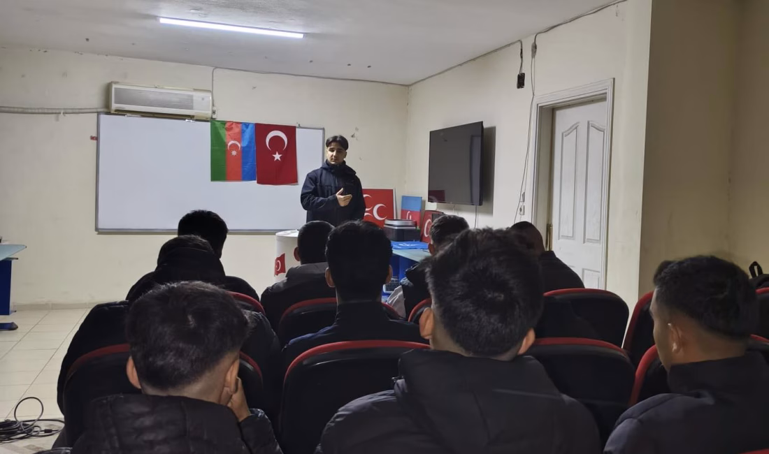 Ülkü Ocakları Kadirli İlçe Başkanlığı Ortaöğretim Birimi, Kasım ayı seminerinde