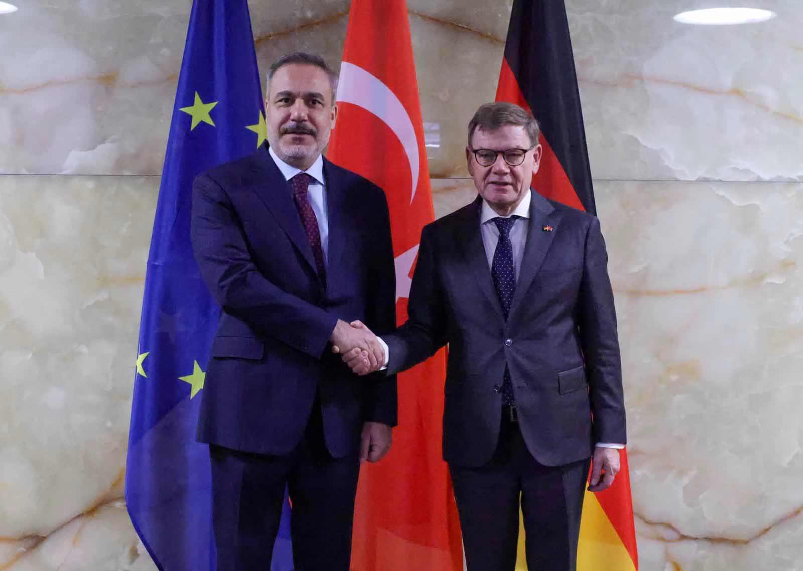 Bakan Fidan, Almanya Dışişleri Bakanı Wadephul ile görüştü