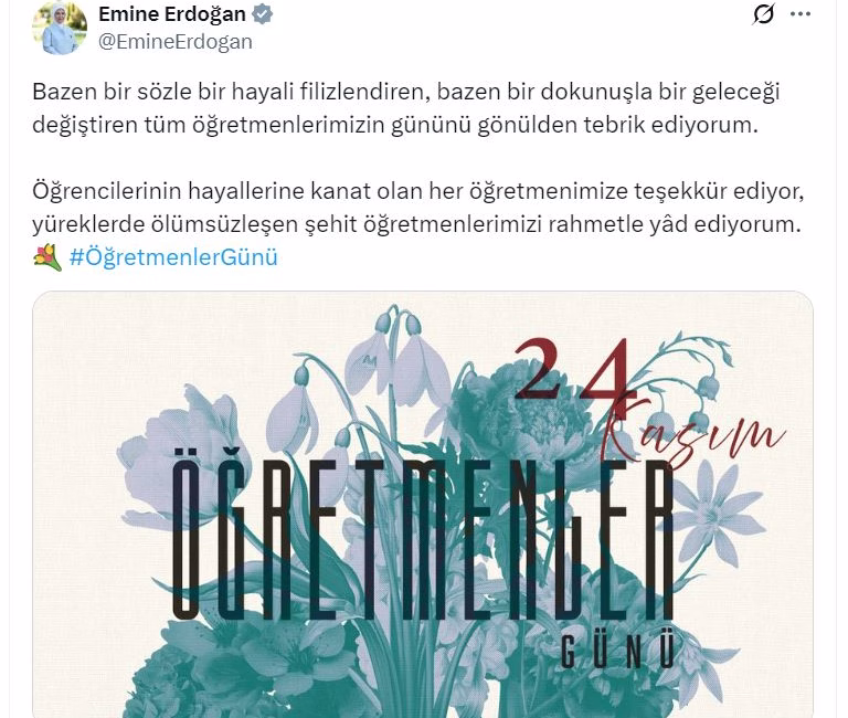 ANKARA, – CUMHURBAŞKANI Recep Tayyip Erdoğan’ın eşi Emine Erdoğan, “Bazen
