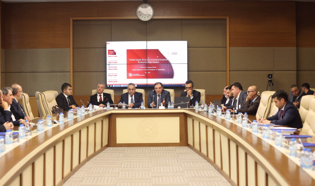 Aliekber METE/ ANKARA, – TBMM Engelli Bireylerin Sorunlarını Araştırma Komisyonu