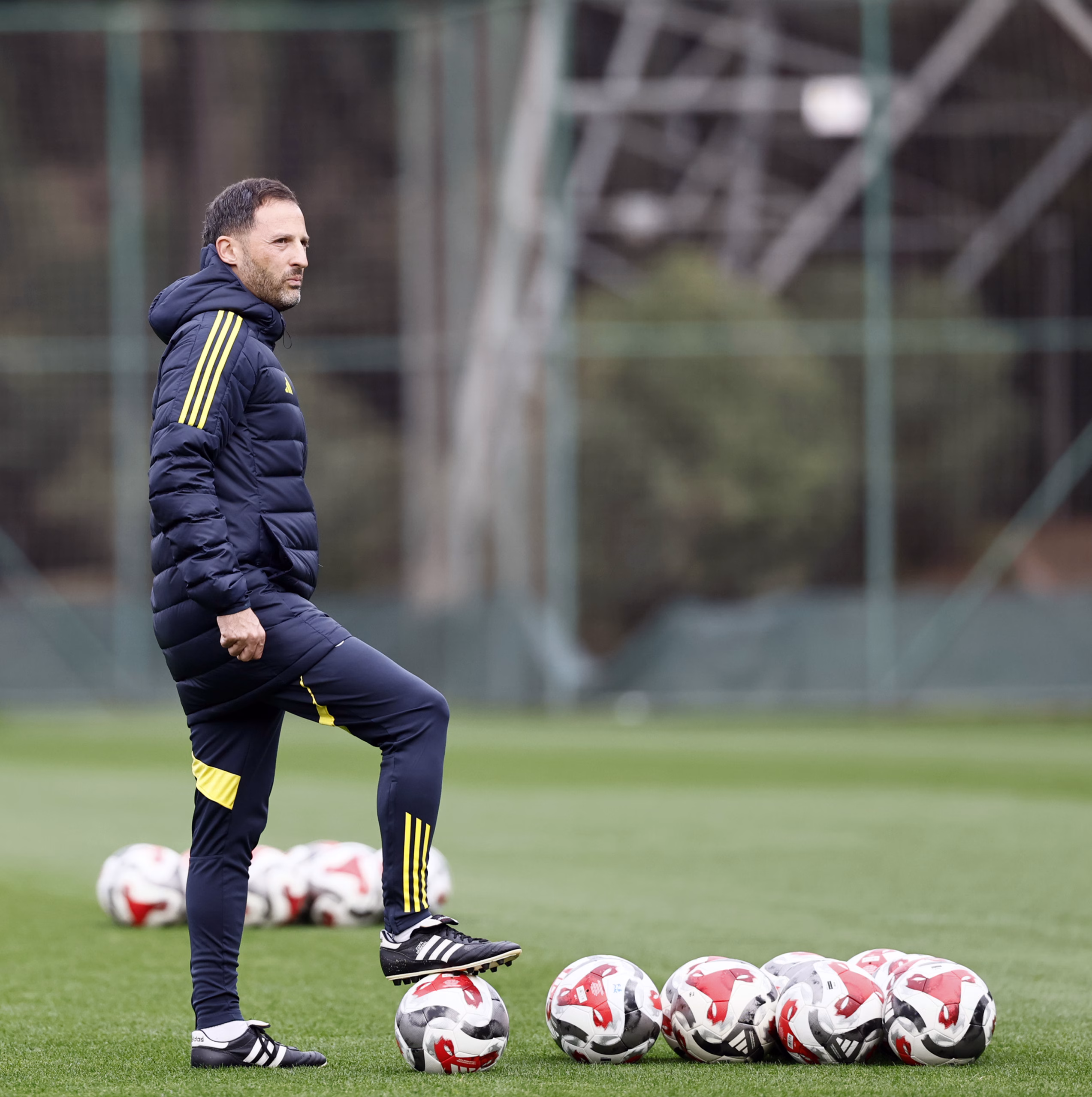 Fenerbahçe günü çift antrenmanla tamamladı