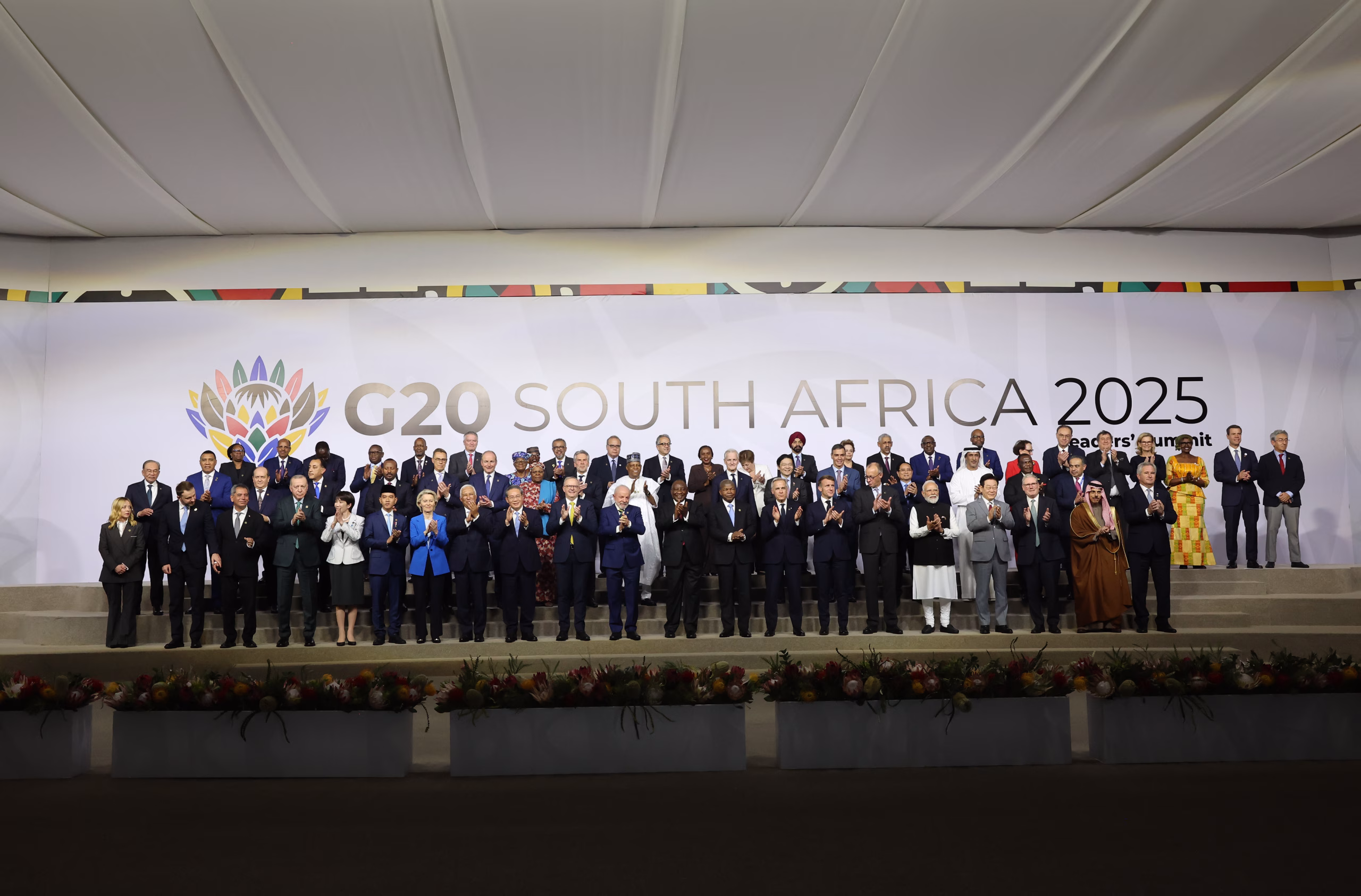 Güney Afrika'da düzenlenen 'G Zirvesi' sona erdi