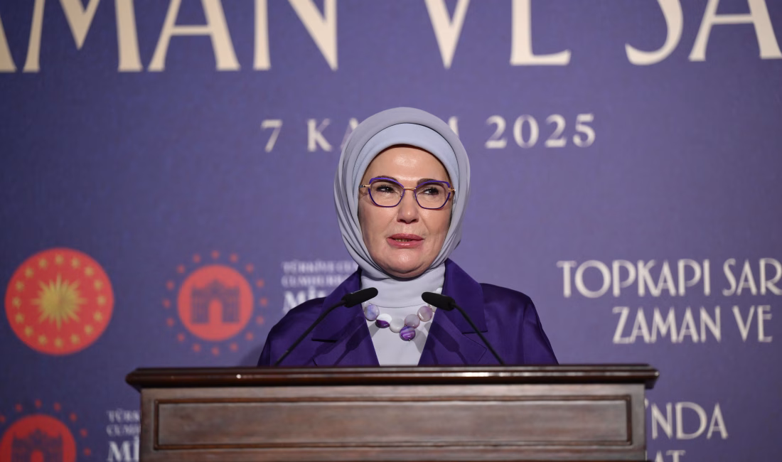 İSTANBUL, – Topkapı Sarayı Saat Müzesi’nin açılış töreninde konuşan Emine