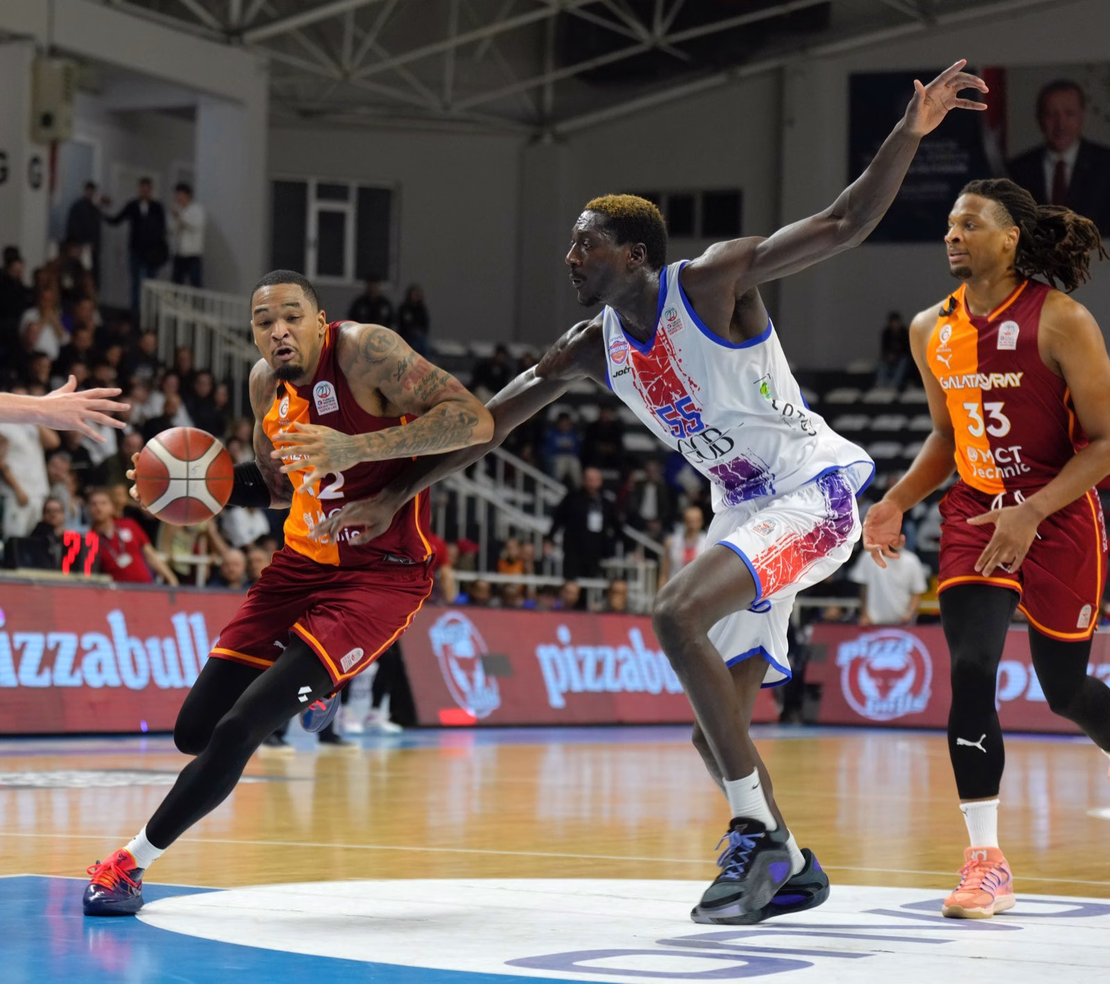 Onvo Büyükçekmece Basketbol Galatasaray MCT Technic:
