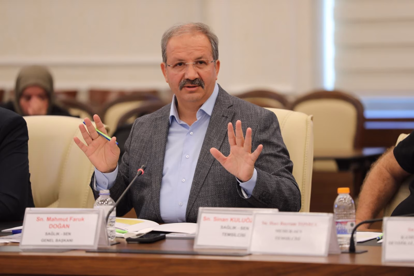 Sağlık Sen Başkanı Doğan: Bütçe görüşmelerinde dengeli bir dağılım yapılmalıdır