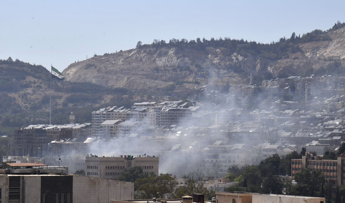 SURİYE, – SURİYE’nin başkenti Şam’ın Mezze bölgesine füze saldırıları düzenlendiği