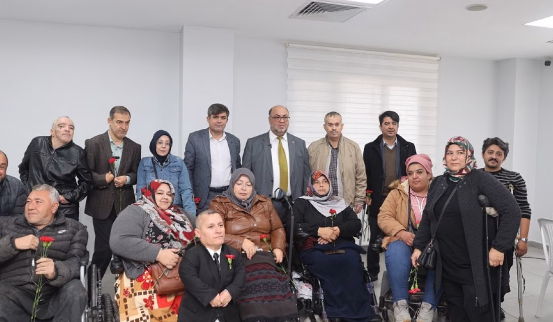 Dulkadiroğlu Belediye Başkanı Mehmet Akpınar 3 Aralık Dünya Engelliler Günü