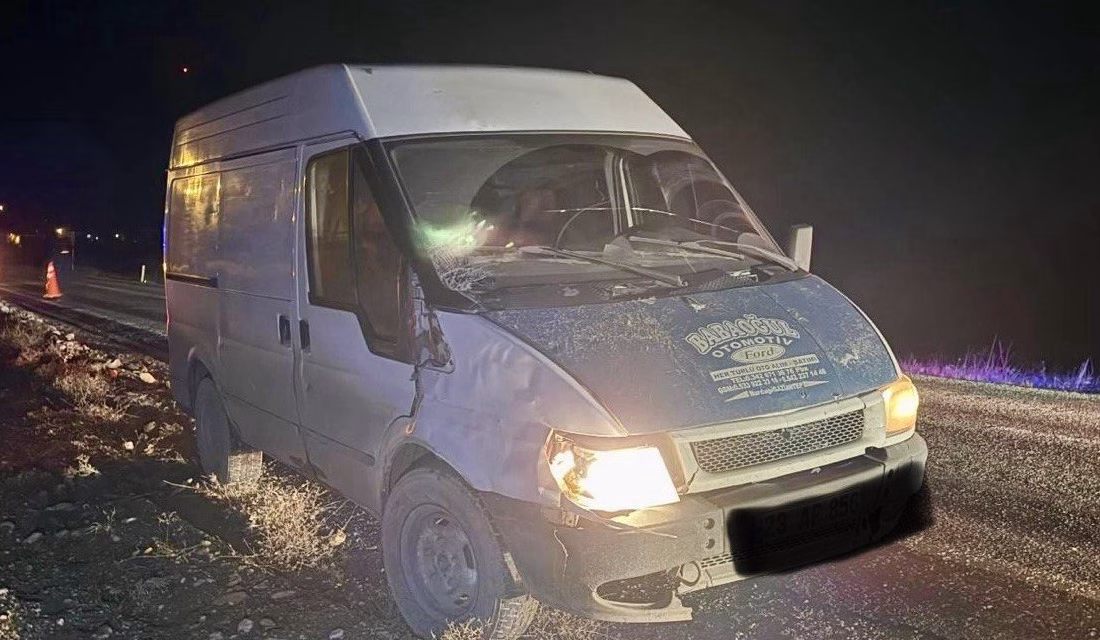 Kahramanmaraş’ın Elbistan ilçesinde hafif ticari aracın çarptığı yaya hayatını kaybetti.