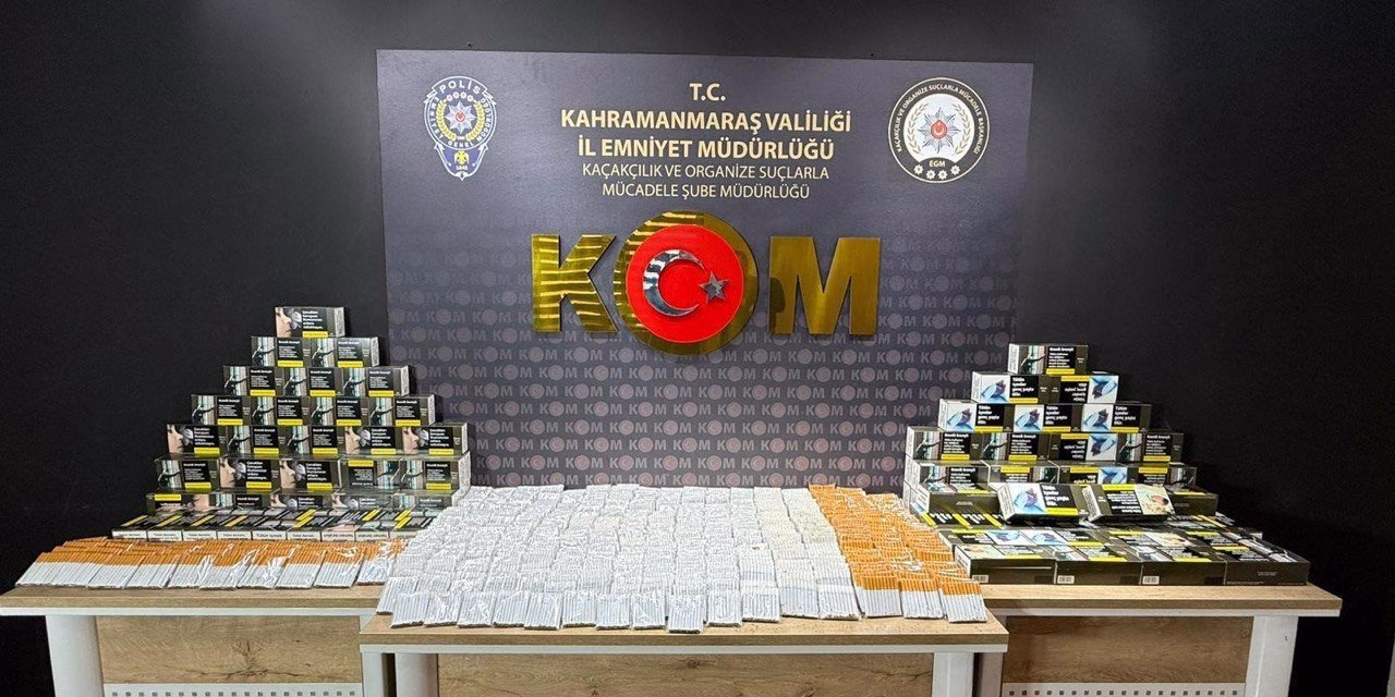 Kahramanmaraş’ta operasyon