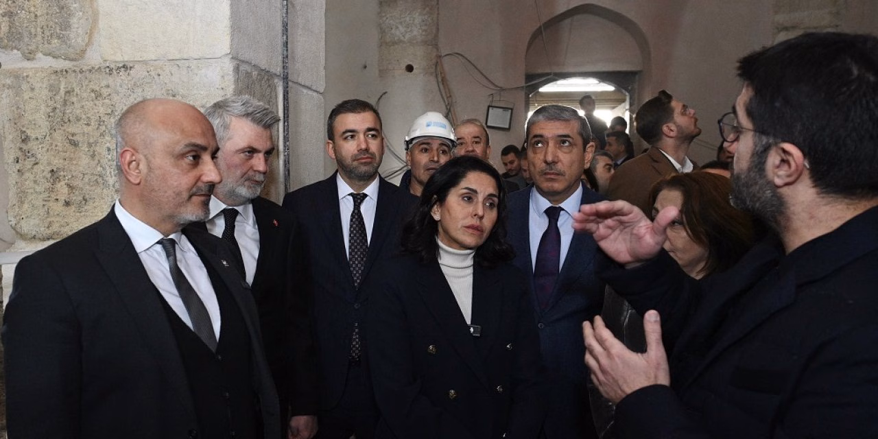 Görgel, Genel Başkan Yardımcısı Tuncer ile Restorasyon Çalışmalarını Yerinde İnceledi