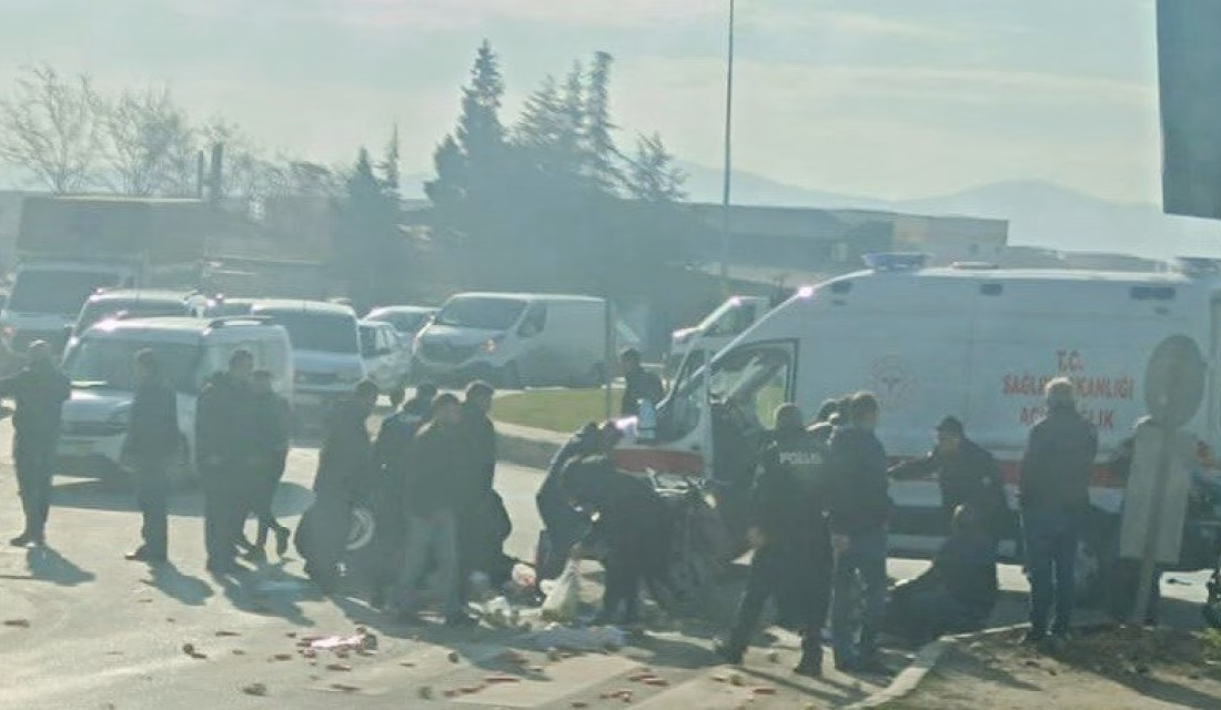 Kahramanmaraş’ta sepetli motosiklet ile ticari taksinin çarpışması sonucu 2 kişi