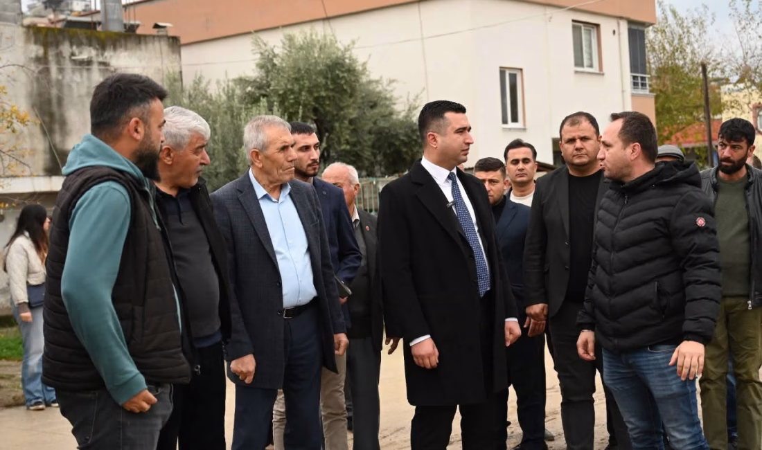 Kadirli Belediye Başkanı Mustafa Mert Olcar, “Gezici Makam” projesi kapsamında